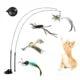 Interactive Bird Simulation Toy for Cats